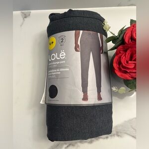 Men's Lounge Pants Lolë - 1 Black and 1 Gray